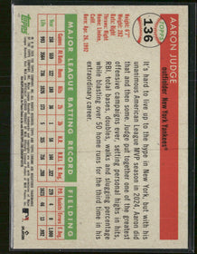 2025 Topps Chrome Platinum Blue Prism Refractors Aaron Judge #136