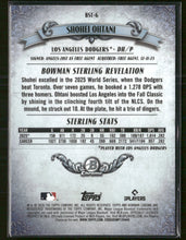 2026 Bowman Bowman Sterling Shohei Ohtani #BST-6