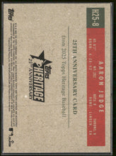 2025 Topps Heritage Heritage 25th Anniversary Holographic Aaron Judge #H25-8