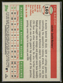 2025 Topps Chrome Platinum Blue Mini-Diamond Refractors Cal Raleigh #/199 #160