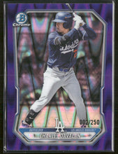 2026 Bowman C Prospects Purple Raywave Refractor Charles Davalan #/250 #BCP-73