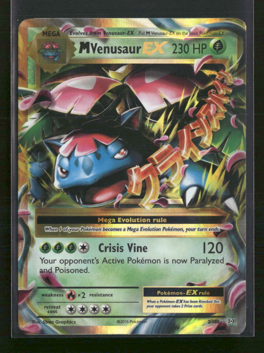XY - Evolutions M Venusaur EX #2/108