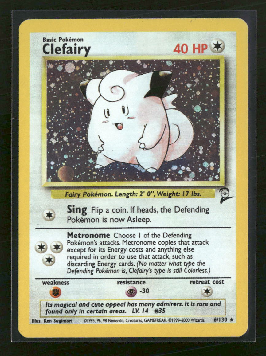 Base Set 2 Clefairy #006/130