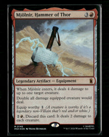 Marvel Super Heroes Mjolnir, Hammer of Thor Foil #146