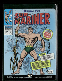 Marvel Super Heroes Namor the Sub-Mariner (Borderless) (0391) Foil #391