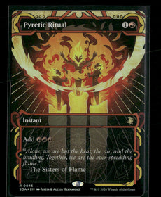 Secrets of Strixhaven: Mystical Archive Pyretic Ritual Foil #46