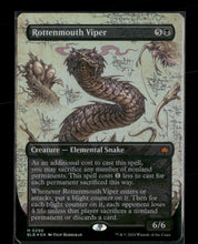 Bloomburrow Rottenmouth Viper (Borderless) Foil #290