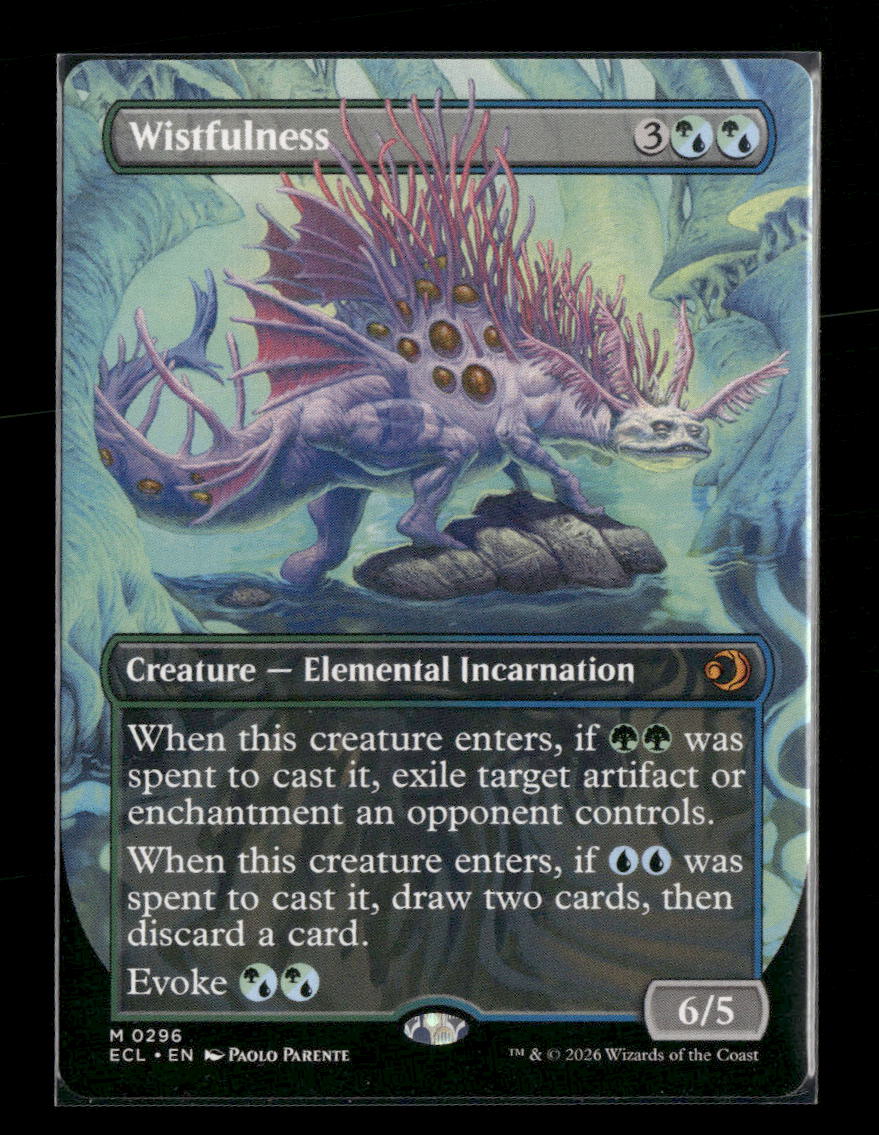 Lorwyn Eclipsed Wistfulness (Borderless) #296