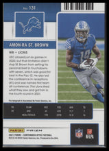 2021 Panini Contenders Optic Amon-Ra St. Brown Rookie Auto #131