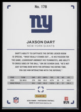 2025 Panini Photogenic Orange Jaxson Dart Rookie #/65 #178