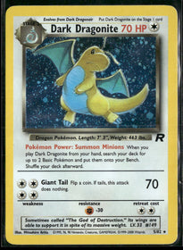Team Rocket Dark Dragonite (5) #05/82