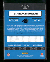 2025 Donruss Optic 2015 Retro Autographs Tetairoa McMillan Auto #11