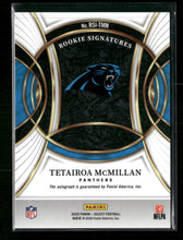 2025 Panini Select Rookie Signatures Tetairoa McMillan Auto #RSI-TMN