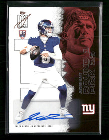 2025 Topps Signature Class Autographs Jaxson Dart Rookie Auto #106