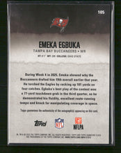 2025 Topps Signature Class Autographs Emeka Egbuka Rookie Auto #105
