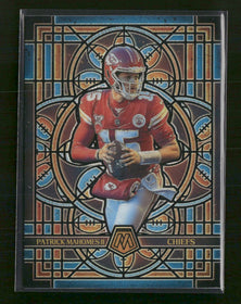 2025 Panini Mosaic Stained Glass Oversized Patrick Mahomes II #13