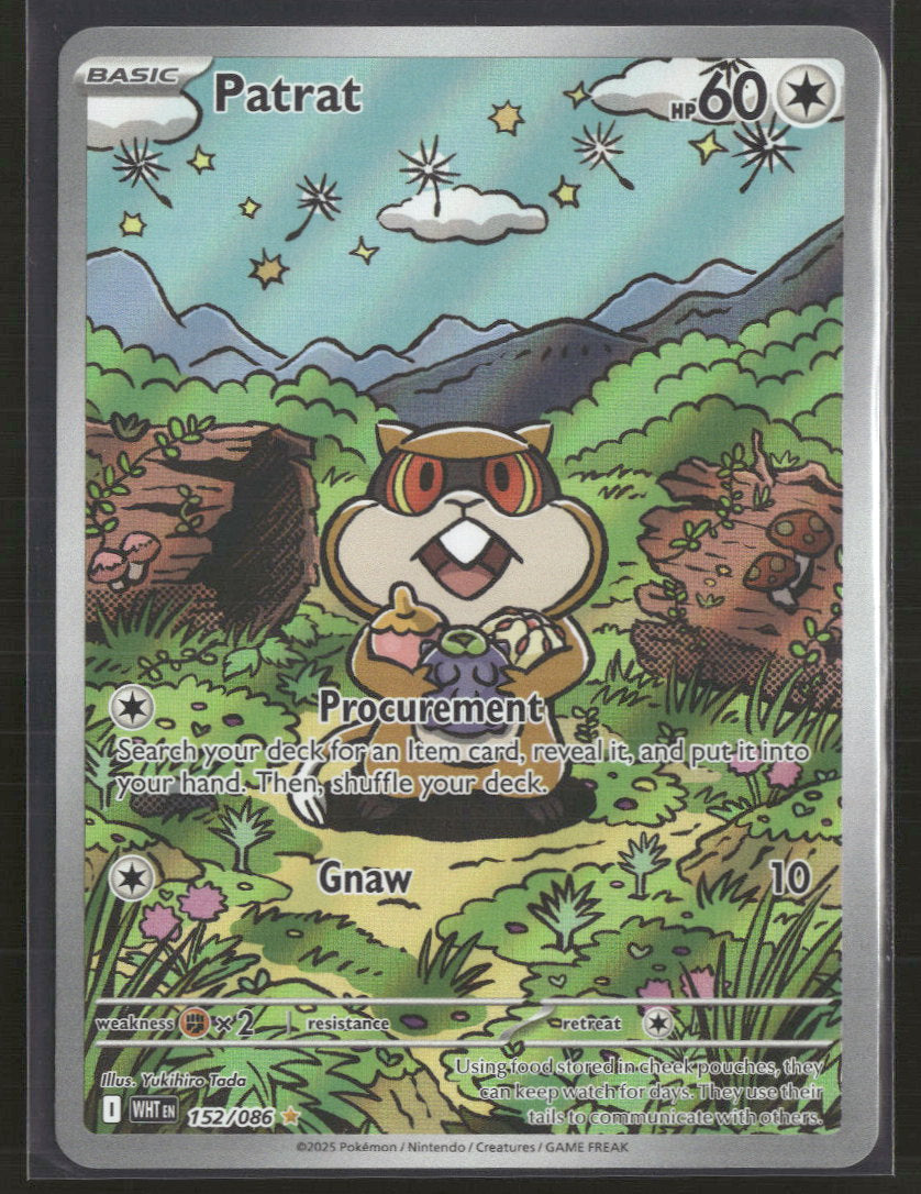 SV: White Flare Patrat #152/086