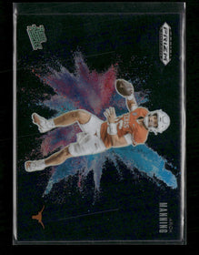 2025 Panini Prizm Draft Picks Black Color Blast Arch Manning #6