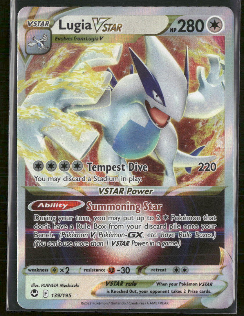 SWSH12: Silver Tempest Lugia VSTAR #139/195