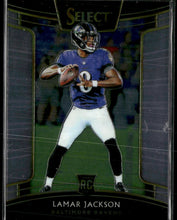 2018 Panini Select Lamar Jackson Rookie #70
