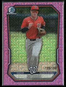 2026 Bowman Chrome Prospects Mojo Fuchsia Refractor Eli Willits #/299 #BCP-95
