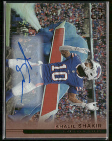 2025 Panini Photogenic Autographs Bronze Khalil Shakir Auto #101