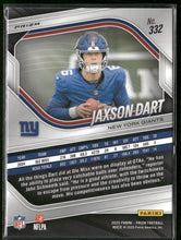 2025 Panini Prizm Pink Jaxson Dart #332