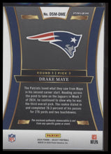2024 Panini Select Draft Selections Memorabilia Red Prizm Drake Maye #DSM-DME