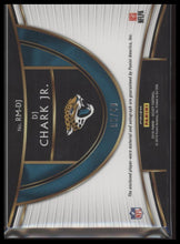 2018 Panini Select Rookie Signature Mem Purple Prizm DJ Chark Jr. /49 Auto