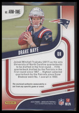 2024 Panini Absolute Absolute Rookie Materials Drake Maye #ARM-DME