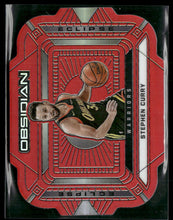 2020-21 Panini Obsidian Eclipse Electric Etch Red Flood Stephen Curry #3