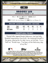 2025 Topps Inception Green Brooks Lee RC #99