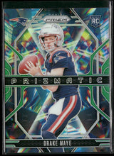 2024 Panini Prizm Prizmatic Green Prizm Drake Maye #2