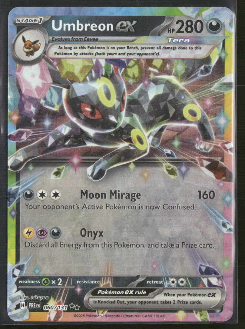 SV: Prismatic Evolutions Umbreon ex #060/131