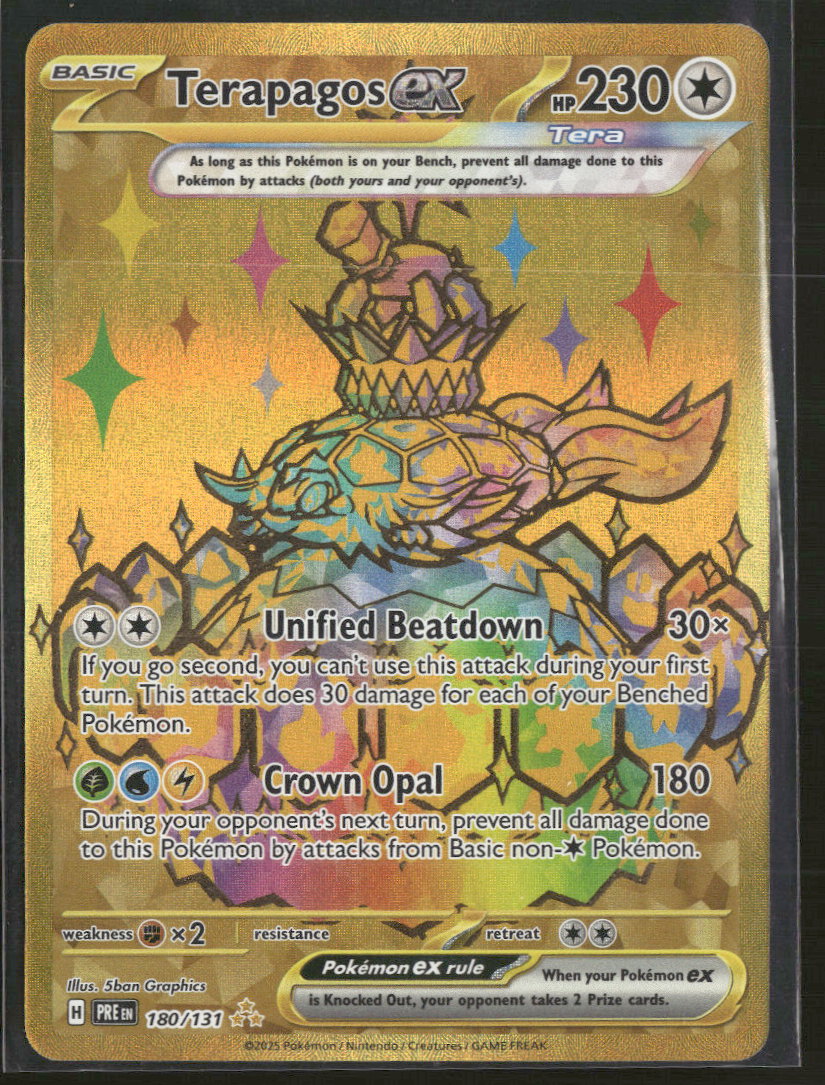 SV: Prismatic Evolutions Terapagos ex #180/131