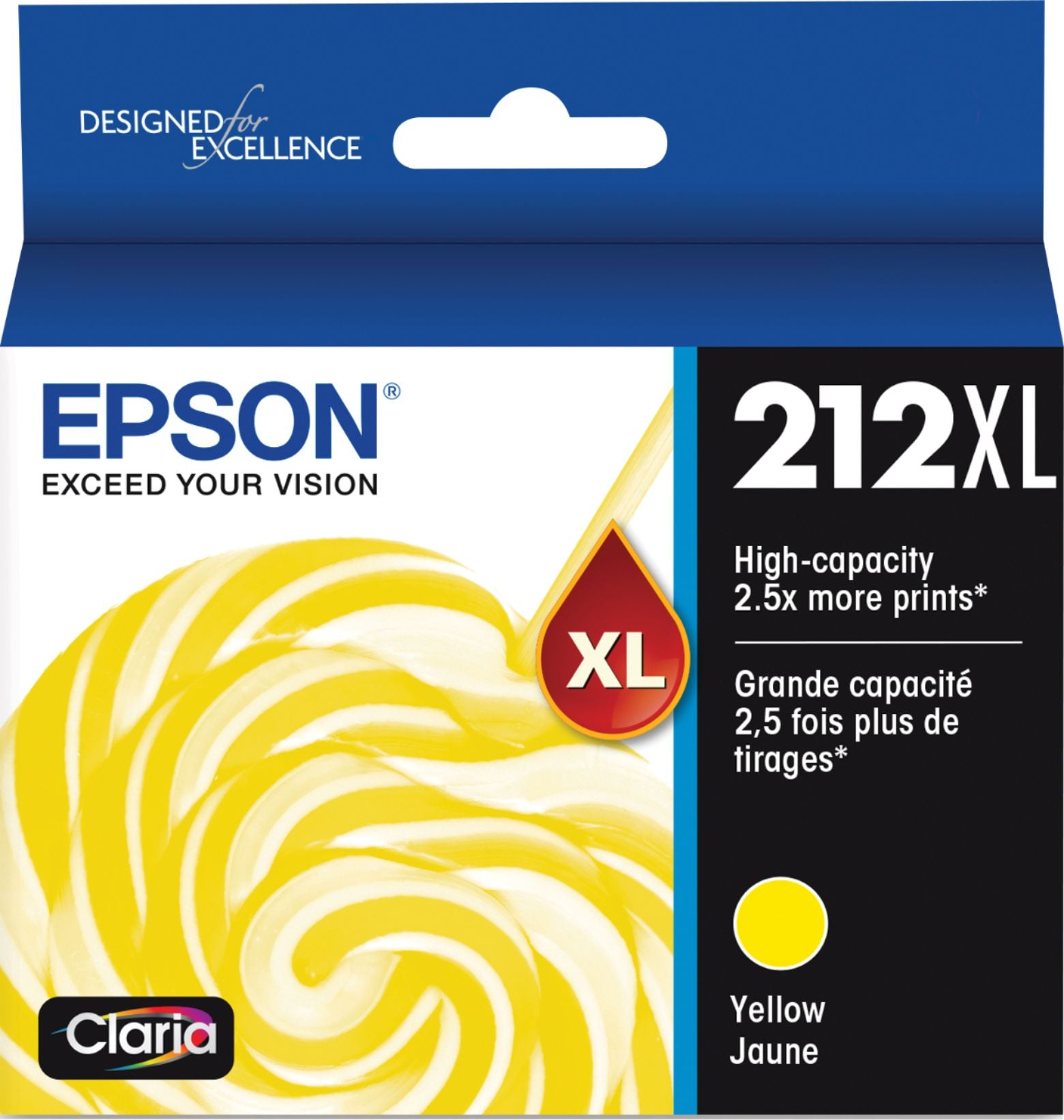 New, Pre-Owned - Epson 212XL High Capacity Ink Cartridge Yellow