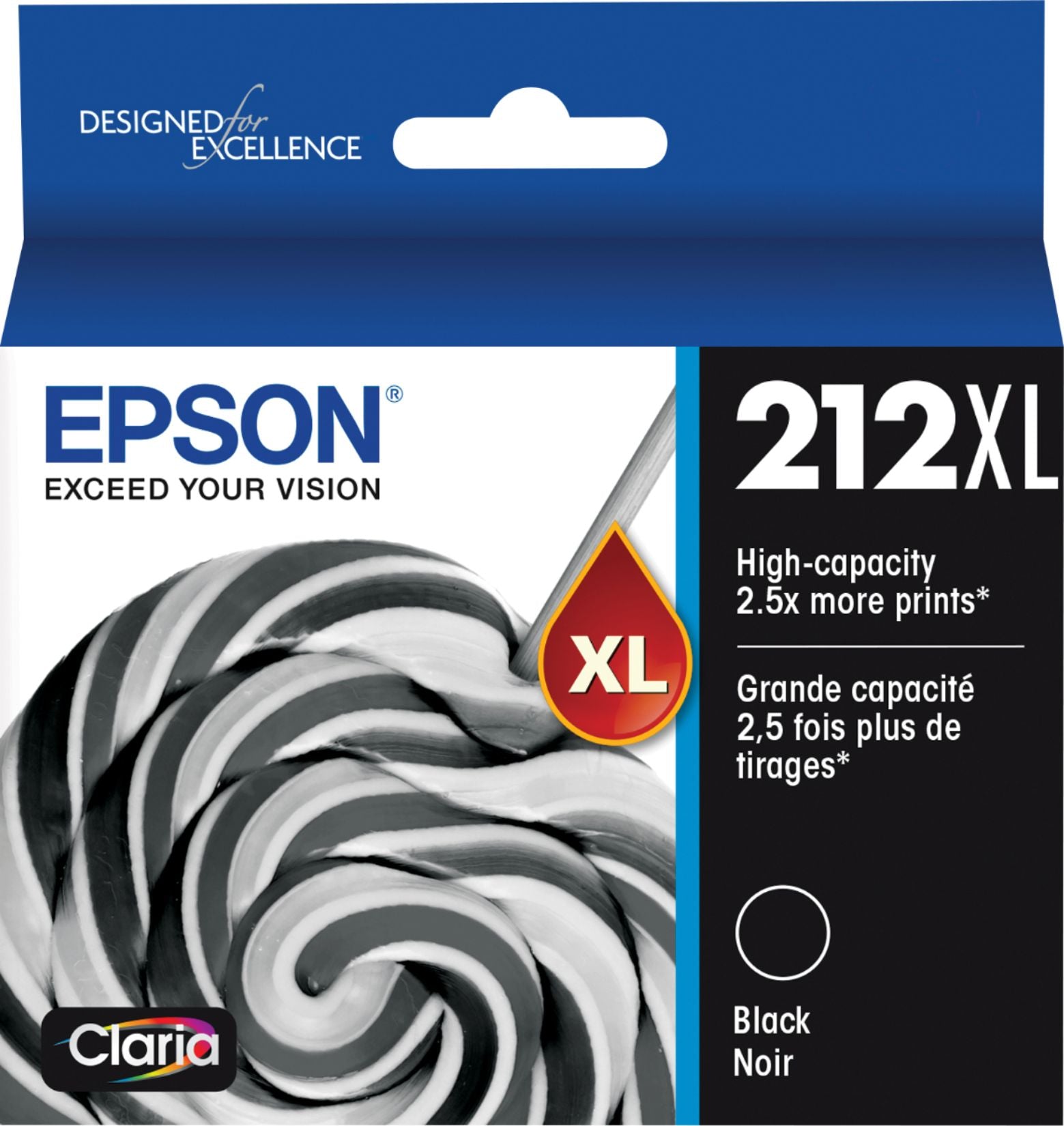 New, Pre-Owned - Epson 212XL High Capacity Ink Cartridge Black