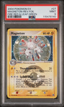 2004 Pokemon Ex Fire Red & Leaf Green Magneton-Rev.Foil 9 PSA #27