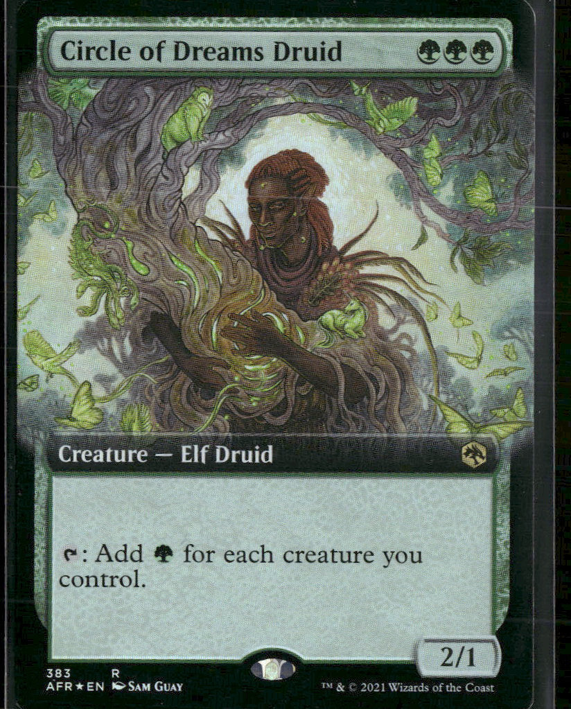 AFR Circle of Dreams Druid (Extended Art) Foil #383