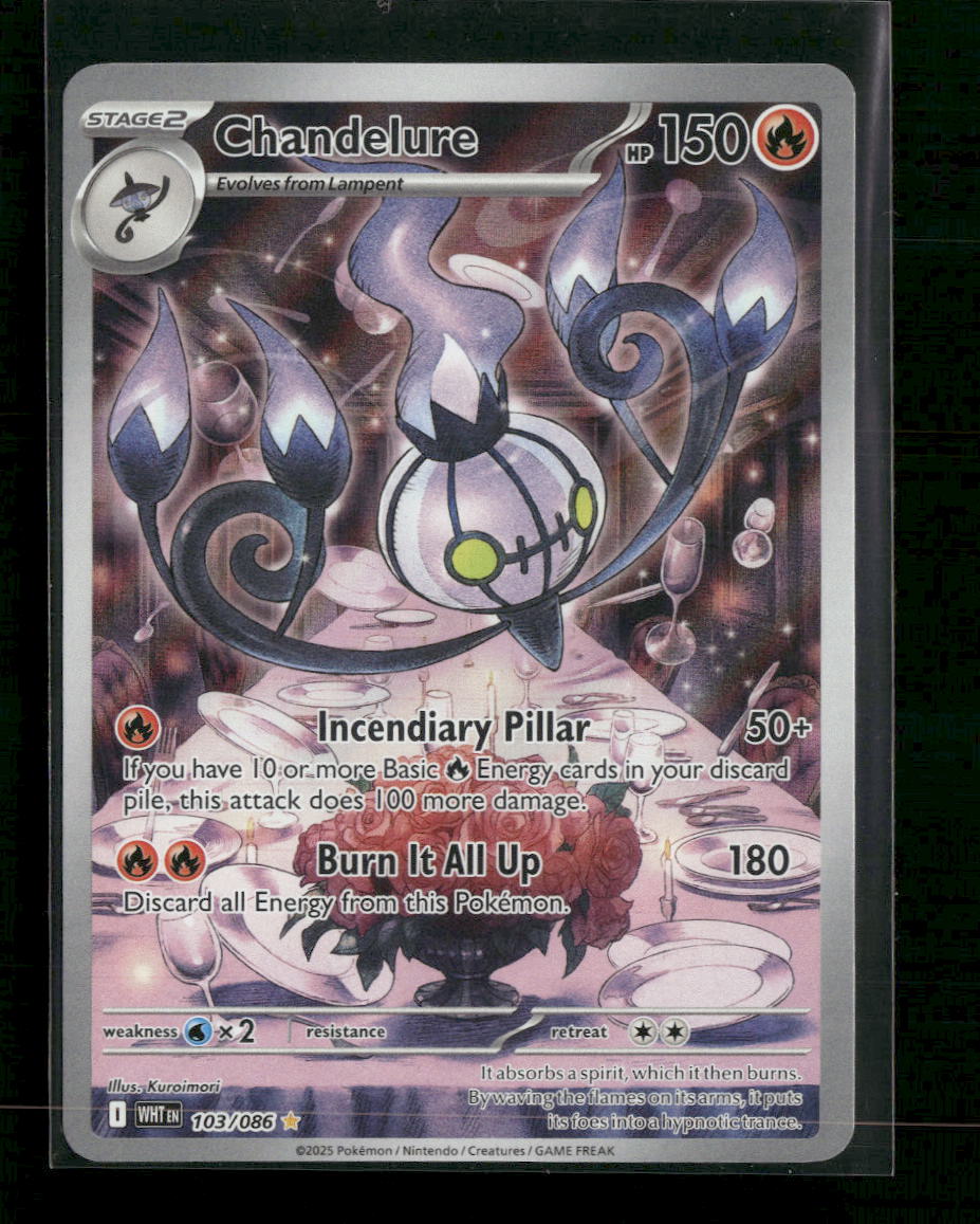 SV: White Flare Chandelure #103/086