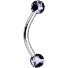 5/16 Color Splash Curved Eyebrow Ring Set of 4