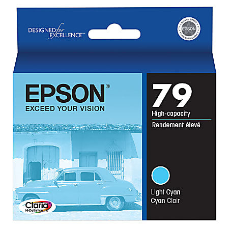 New, Pre-Owned - Epson 79 Light Cyan (T0795) Ink Cartridge