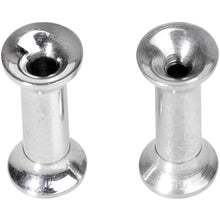 10G Steel Internally Threaded Screw Fit Tunnel Plug Set