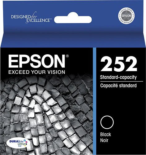 New, Pre-Owned - Epson 252 Black Ink Cartridge