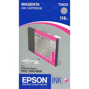 New, Pre-Owned - Epson T5623 Magenta 110ml Ink Cartridge