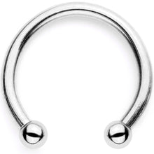 16G White Faux Opal Twisted Horseshoe Clip On Fake Septum Ring Set