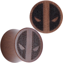Licensed Marvel Deadpool Sawo Wood Saddle Plug Set