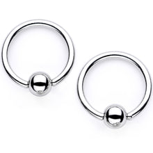 14G Blue Gem Supernova Captive Ring Barbell Nipple Ring Set