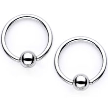 14G Blue Sugar Skull Captive Ring Barbell Nipple Ring Set