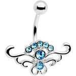 Aqua Gem Summer Breeze Belly Ring